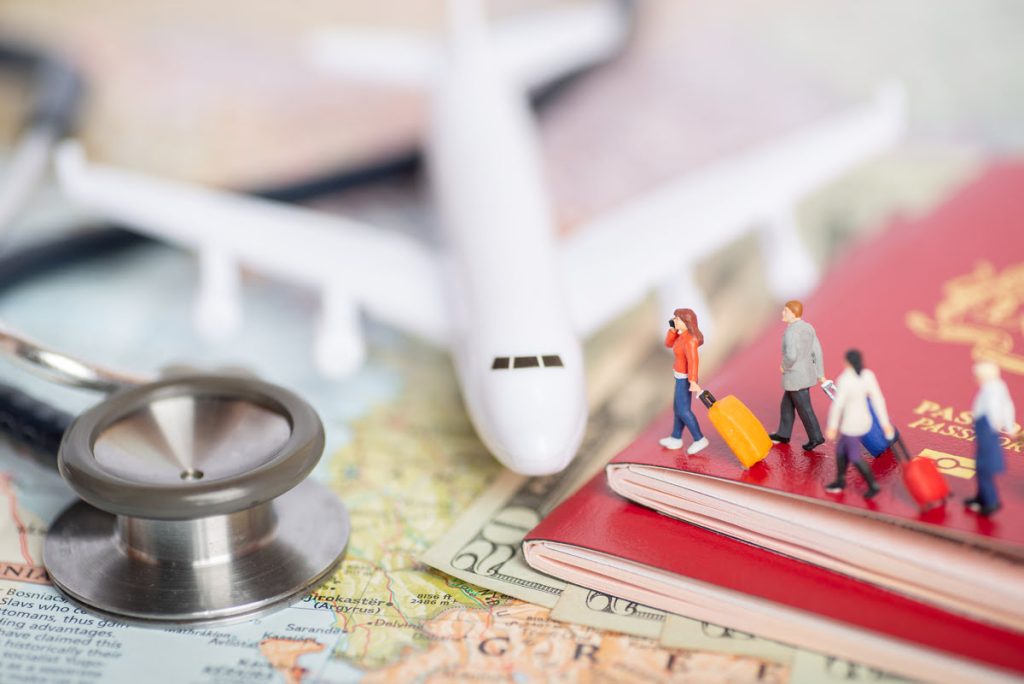passports, symbolizing the nurse visa process for the U.S.